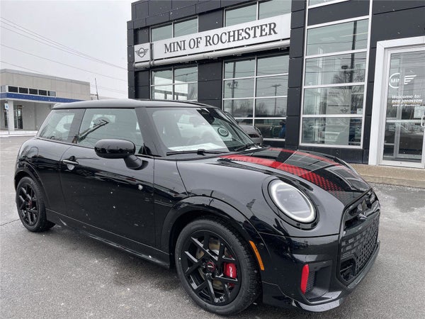 2026 MINI JCW 2 Door Iconic in Midnight Black II Metallic