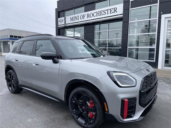 2026 MINI JCW Countryman ALL4 Iconic in Melting Silver III Metallic