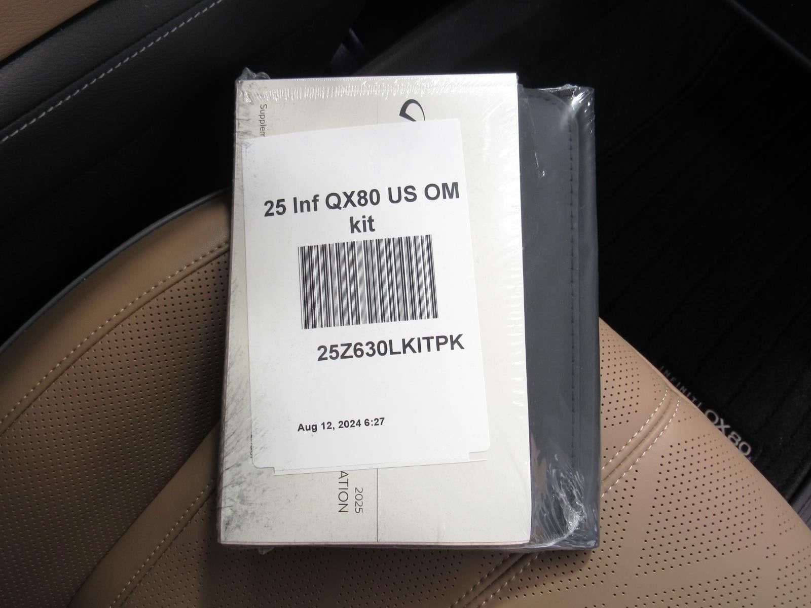 2025 INFINITI QX80 SENSORY AWD