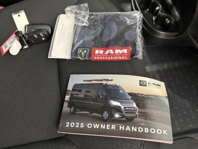 2025 RAM ProMaster 2500 Cargo Van Tradesman Low Roof 136' WB w/Pass Seat