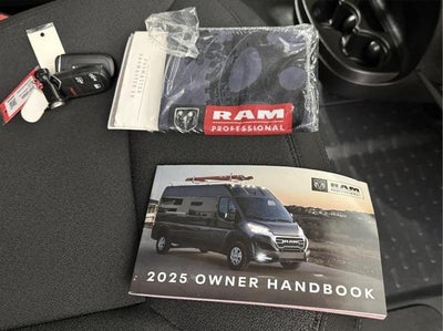 2025 RAM ProMaster 2500 Cargo Van Tradesman Low Roof 136' WB w/Pass Seat