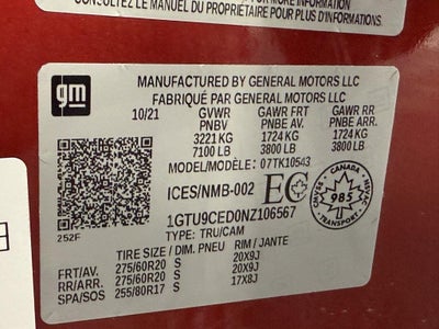 2022 GMC Sierra 1500 Limited Elevation