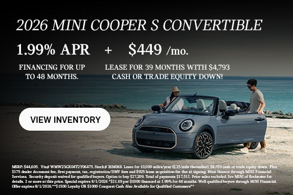 Convertible parked