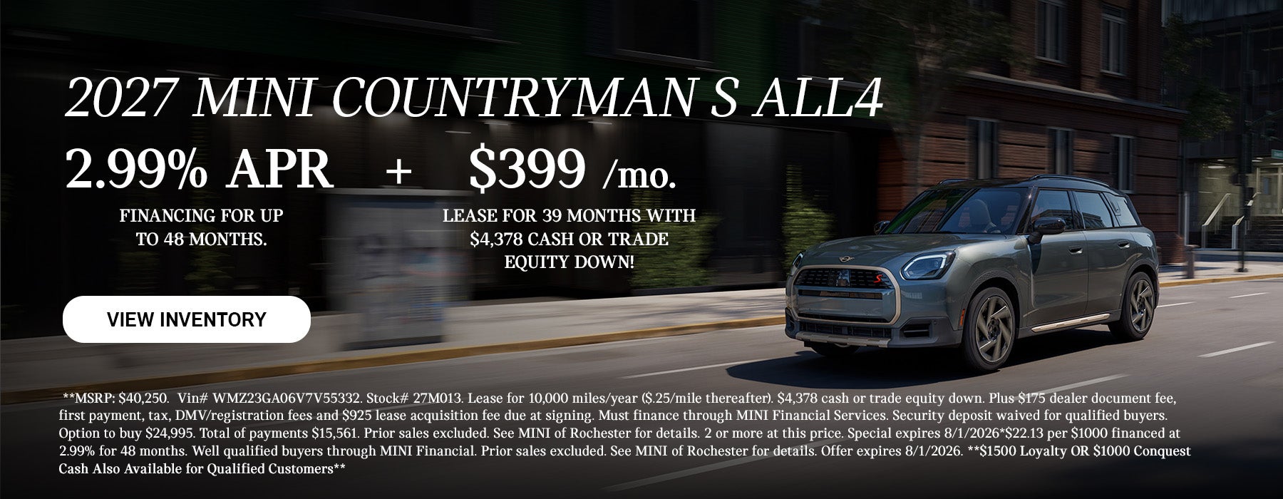 Countryman driving